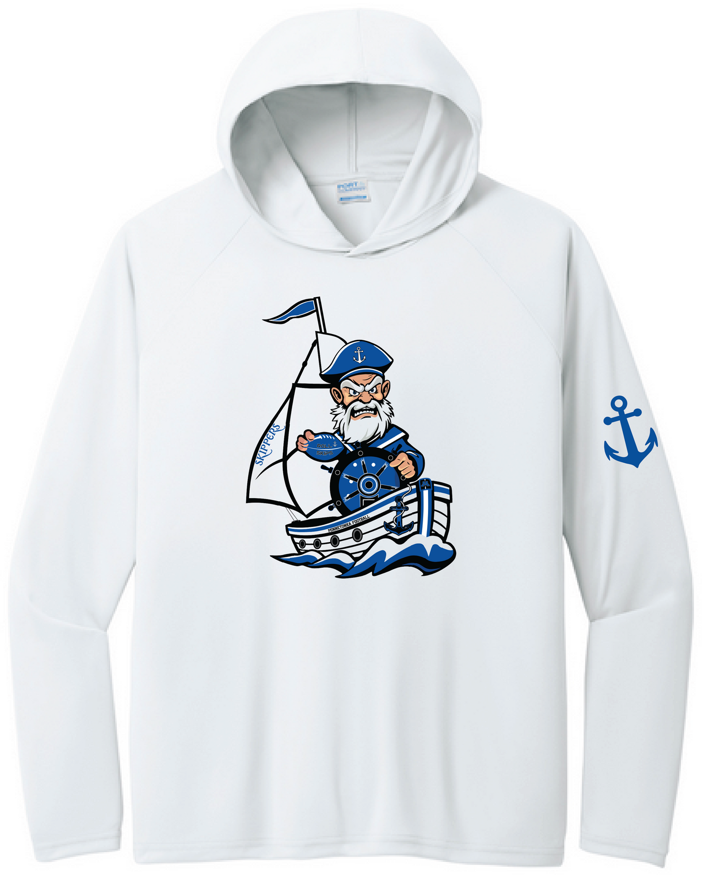 Football Men's UPF 50 Performance Pullover Hooded Tee
