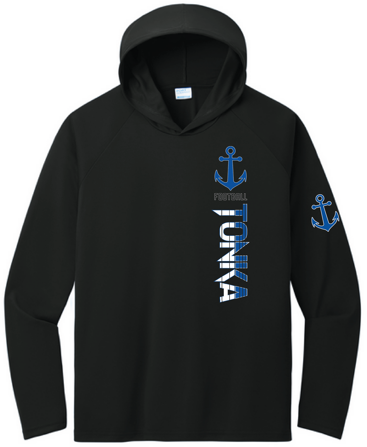 Football Men's UPF 50 Performance Pullover Hooded Tee