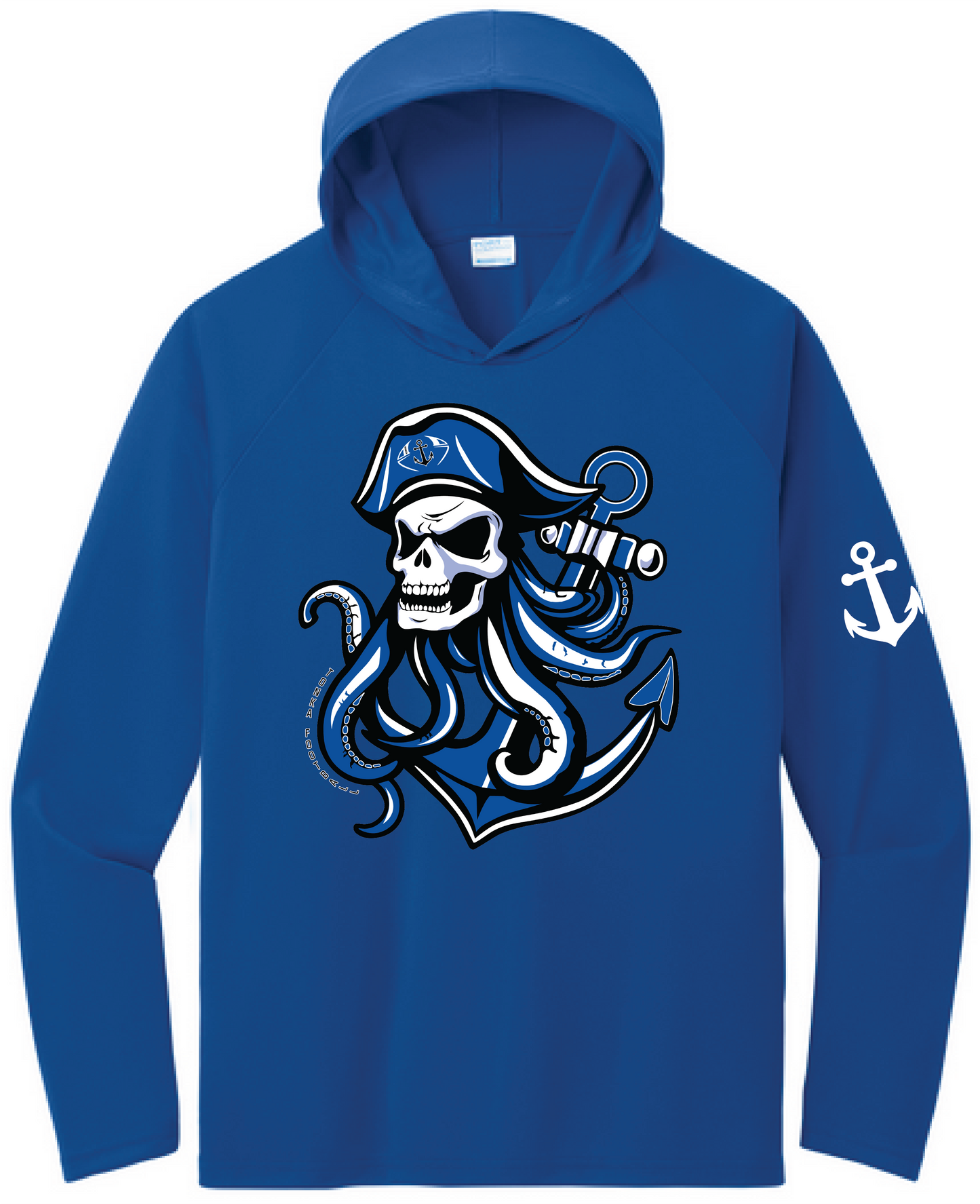 Football Men's UPF 50 Performance Pullover Hooded Tee