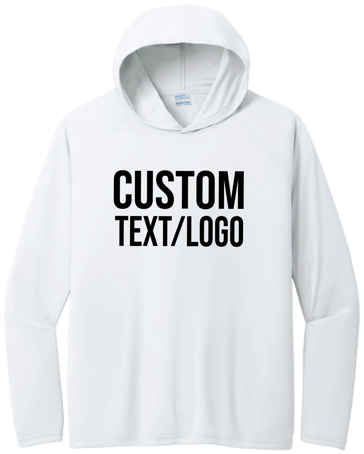 Custom Men's UPF Performance Pullover Hooded Tee