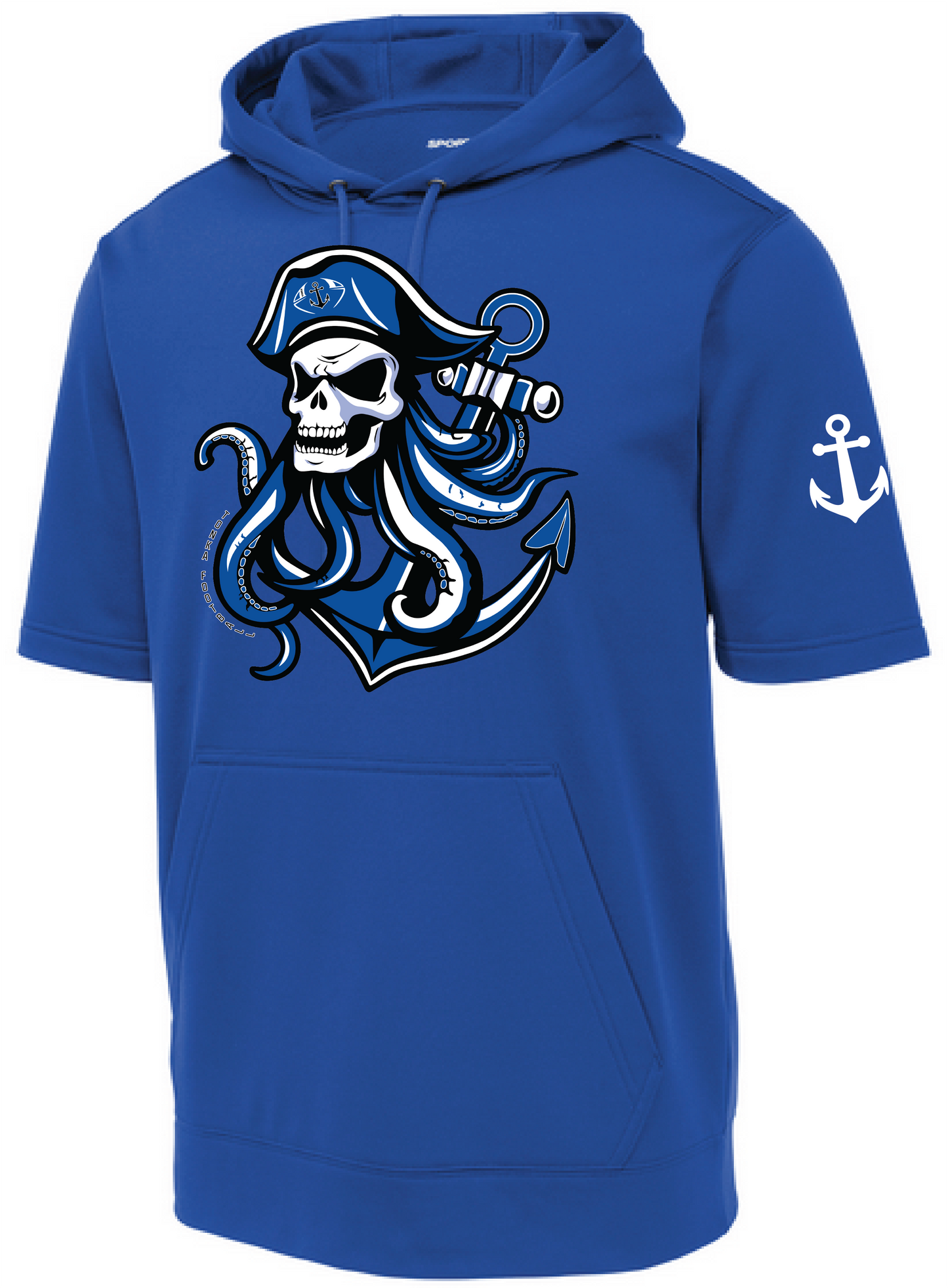 Football Men's Short Sleeve Hooded Pullover