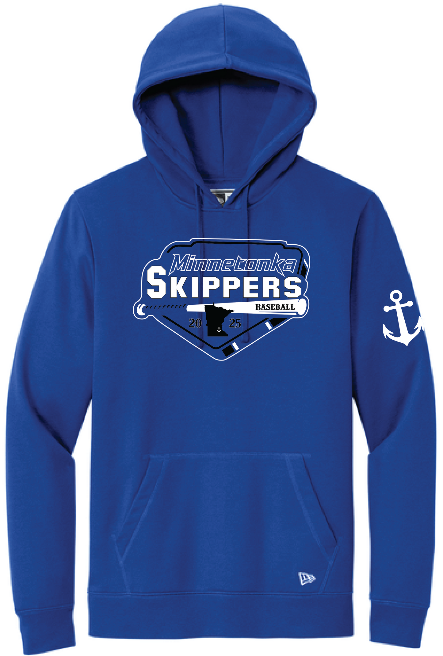Baseball Men's New Era Mid-Weight Comfort Fleece Hoodie
