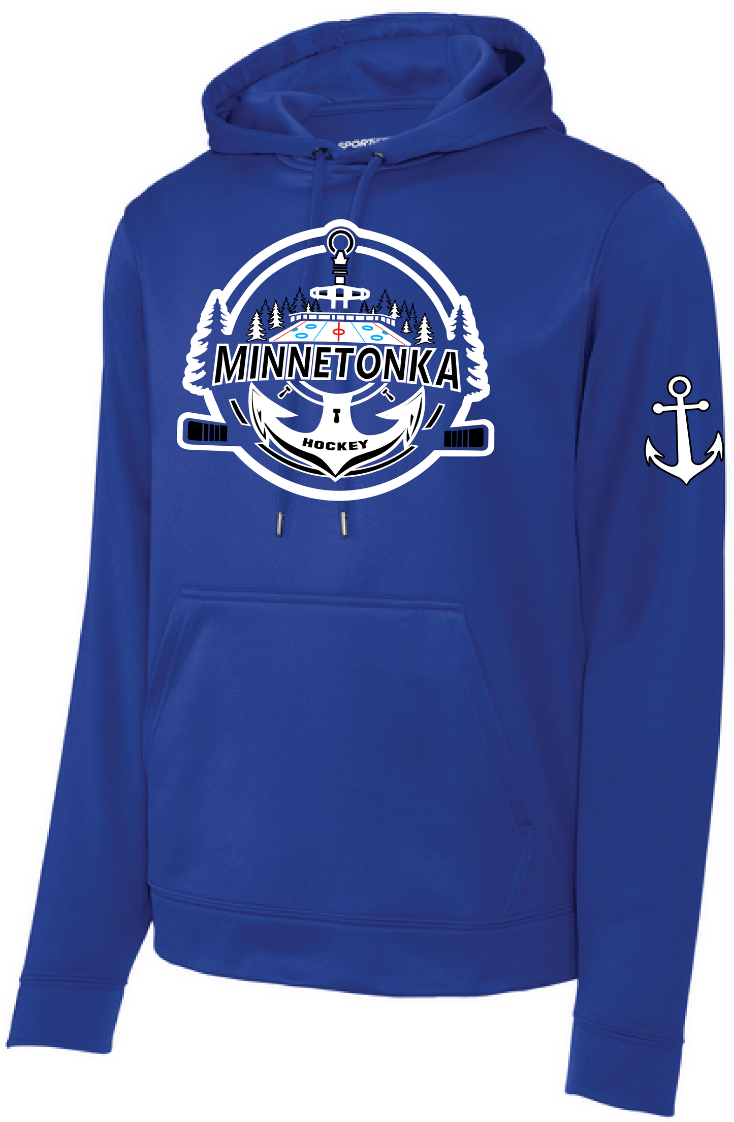 Hockey Men's Mid-Weight Performance Fleece Pullover Hoodie