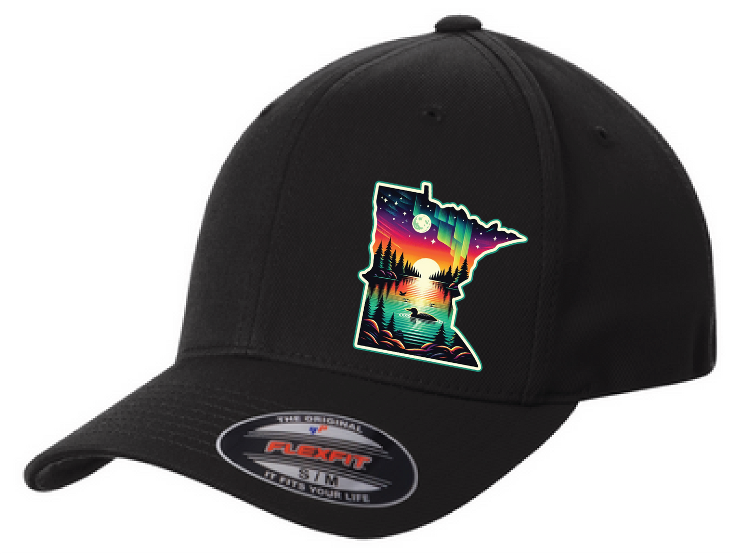 Minnesota Yupoong Flexfit Fitted Hat