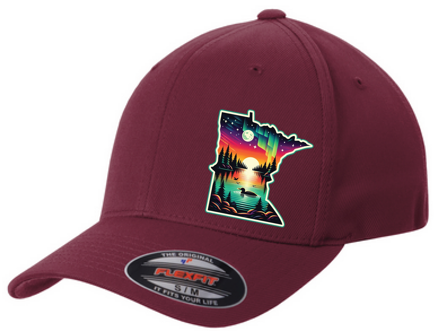 Minnesota Yupoong Flexfit Fitted Hat