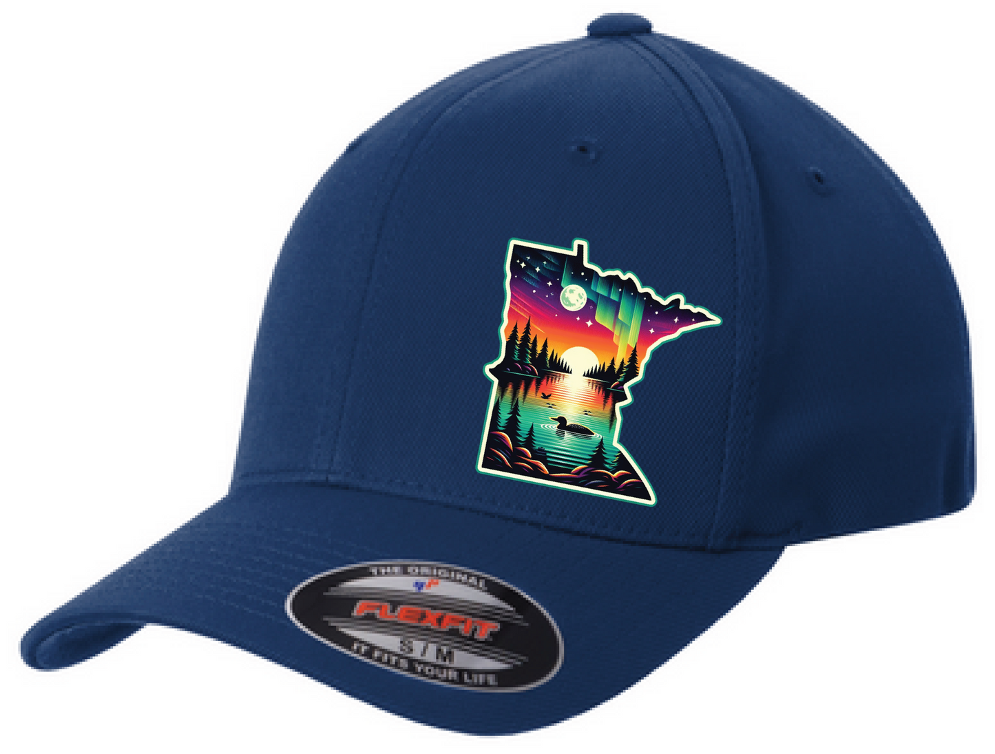 Minnesota Yupoong Flexfit Fitted Hat