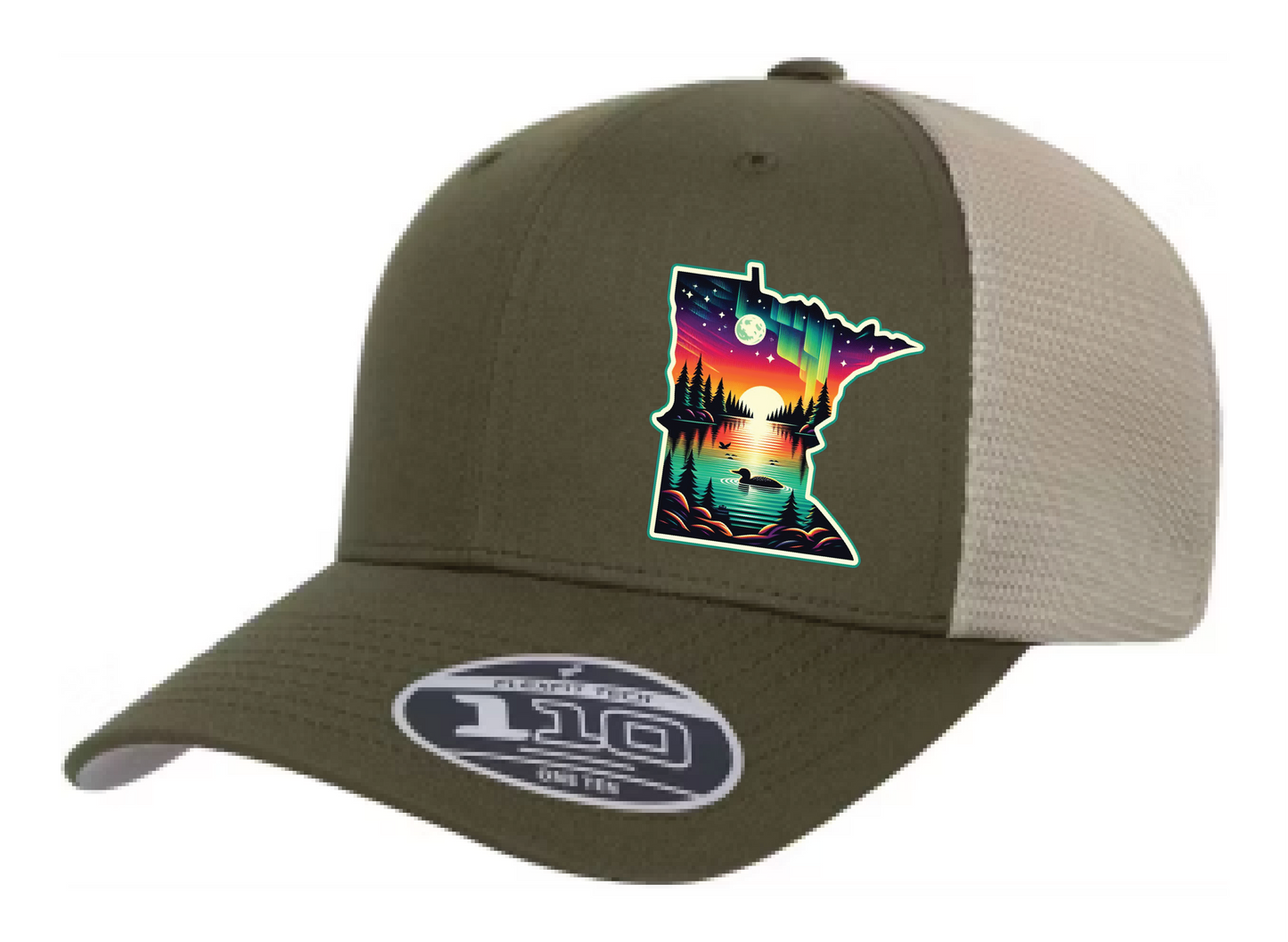 Minnesota 110 FlexFit Mesh Snapback Hat
