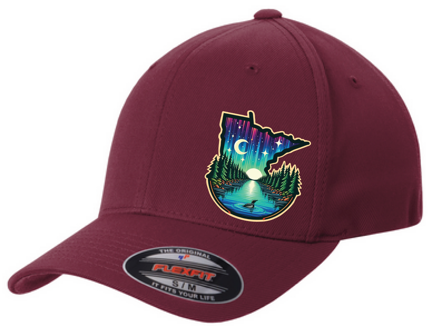 Minnesota Yupoong Flexfit Fitted Hat