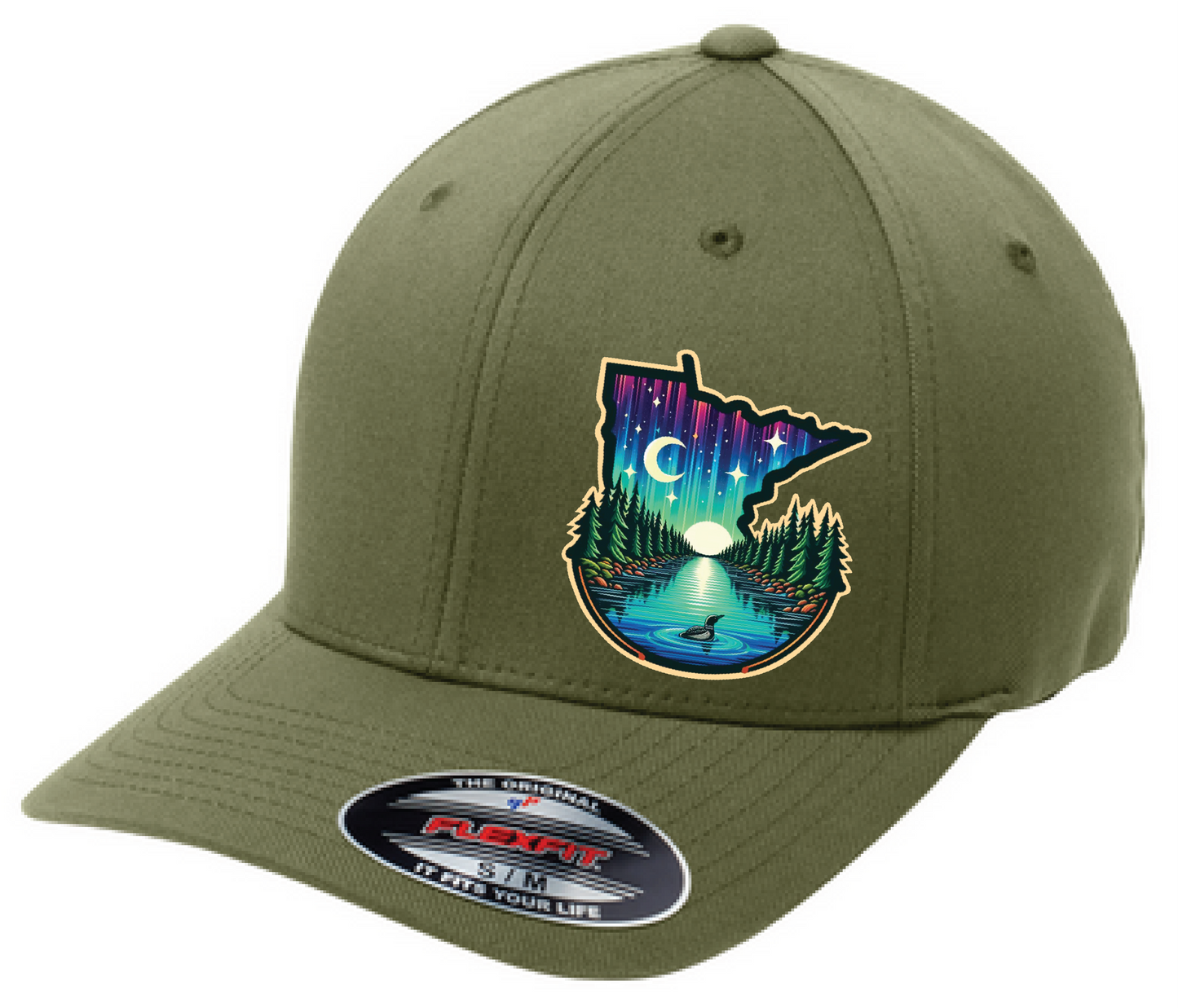 Minnesota Yupoong Flexfit Fitted Hat