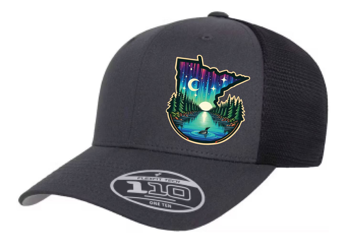 Minnesota 110 FlexFit Mesh Snapback Hat