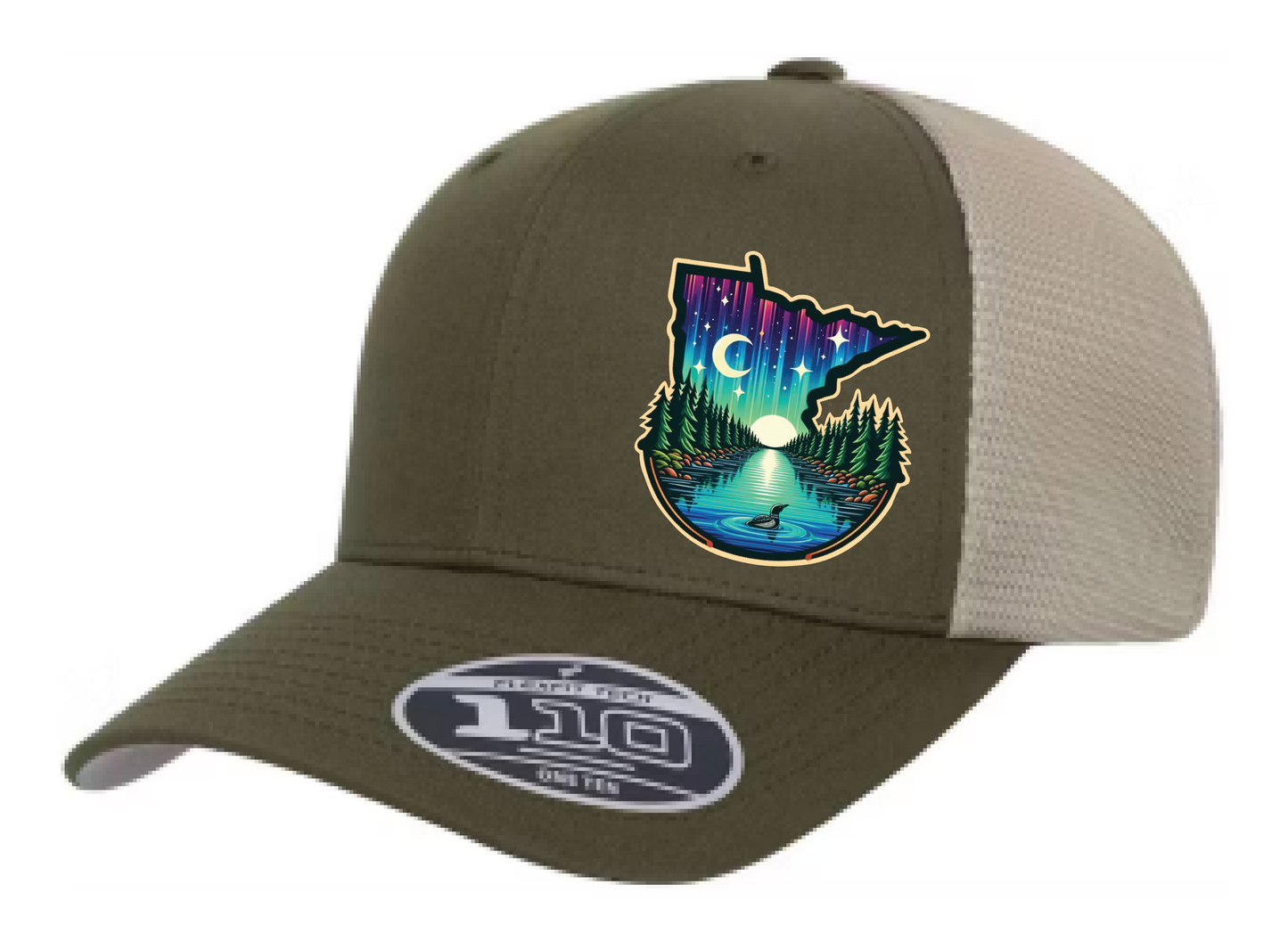 Minnesota 110 FlexFit Mesh Snapback Hat