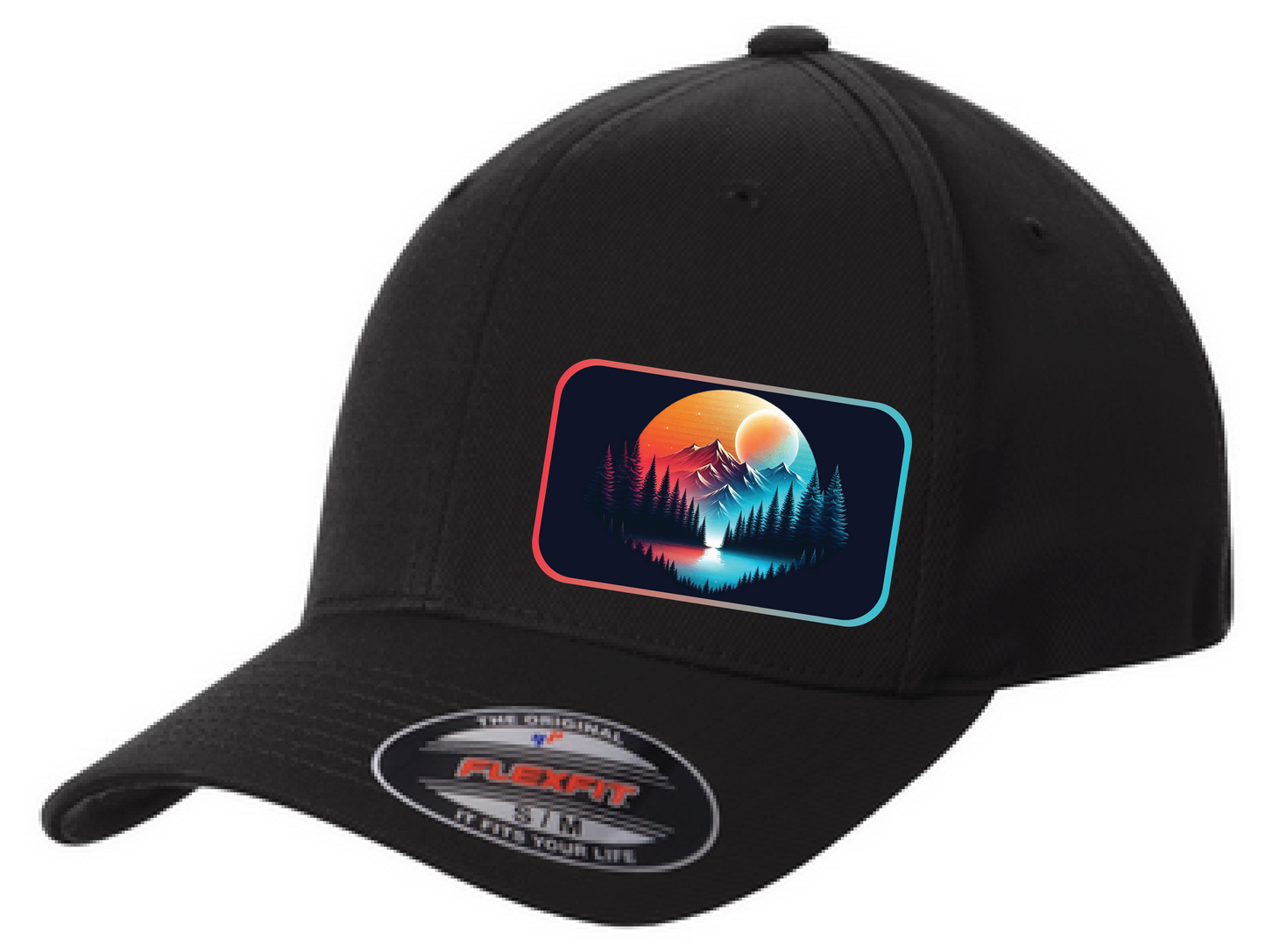 Scenic Yupoong Flexfit Fitted Hat