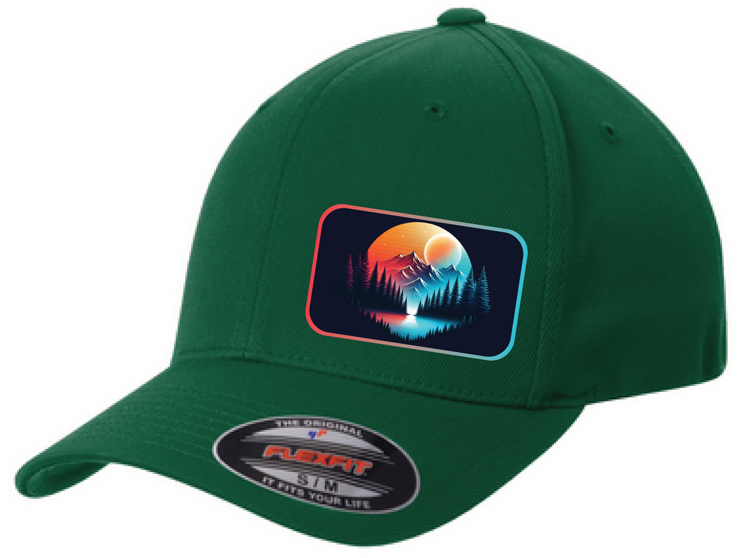Scenic Yupoong Flexfit Fitted Hat
