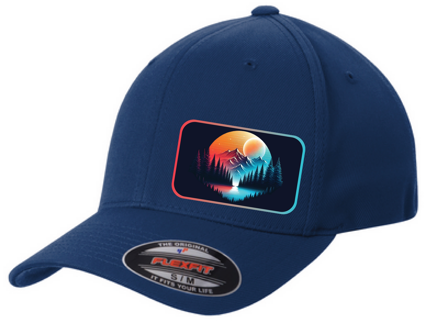 Scenic Yupoong Flexfit Fitted Hat