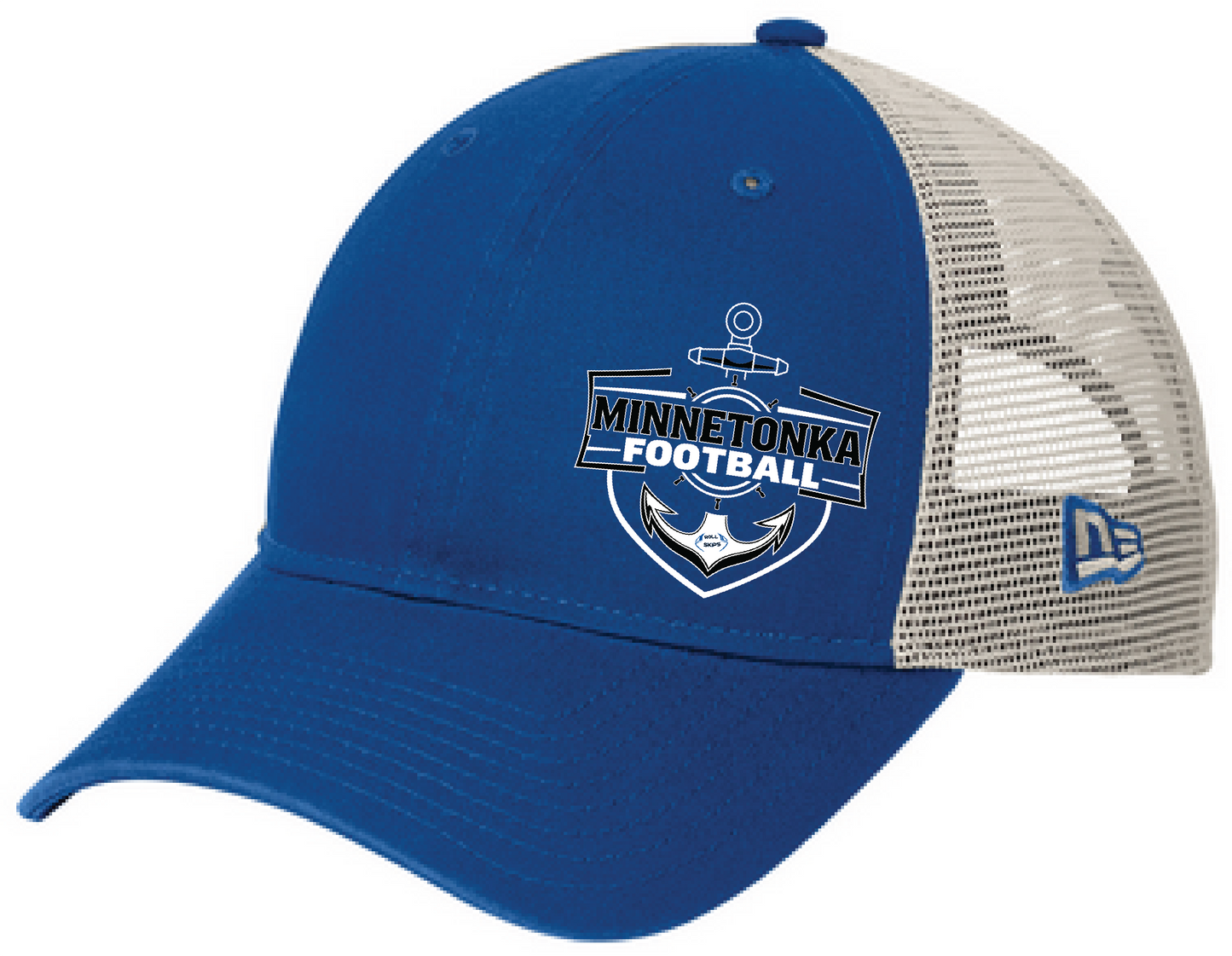Football New Era 9TWENTY Unstructured Mesh Snapback Hat