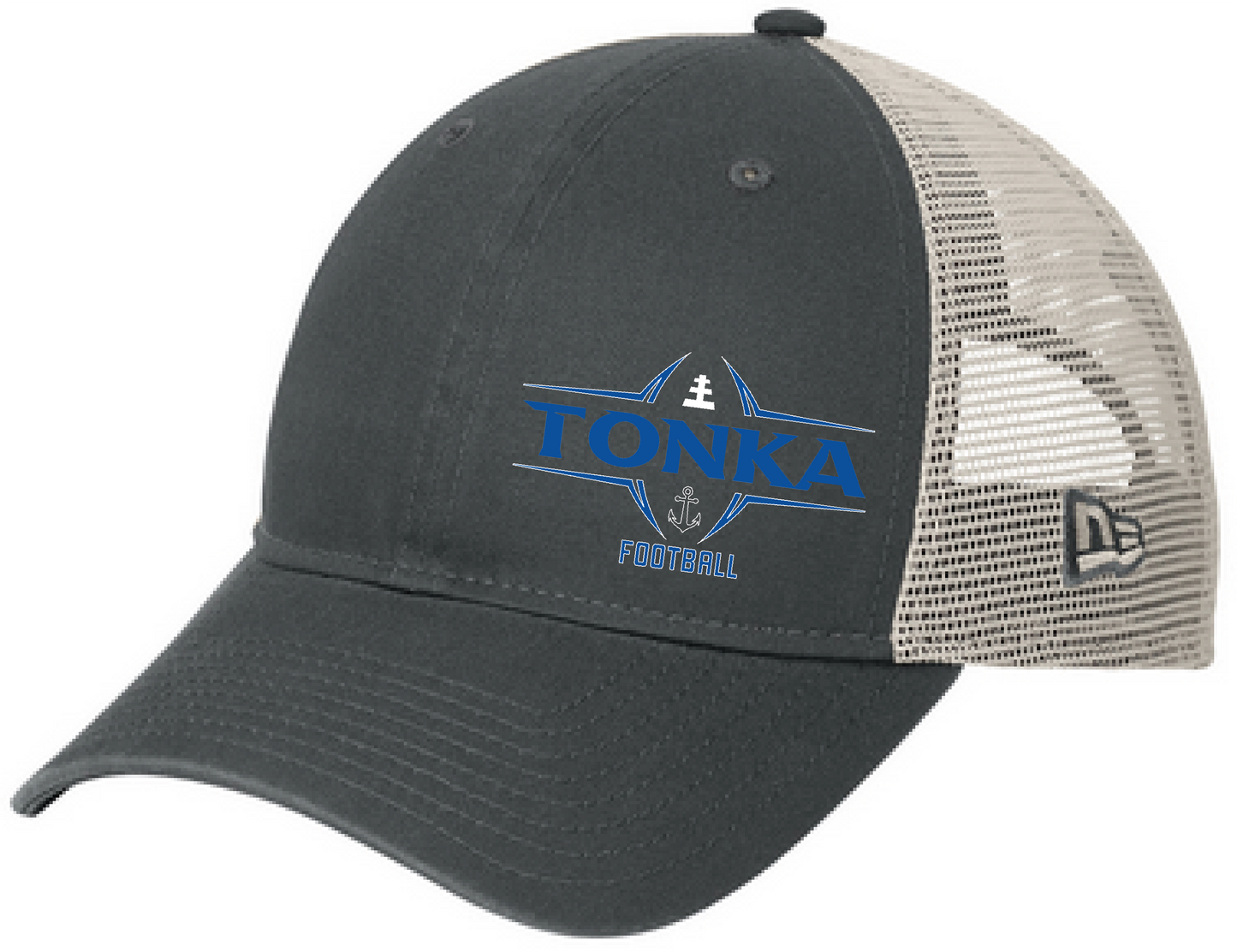 Football New Era 9TWENTY Unstructured Mesh Snapback Hat