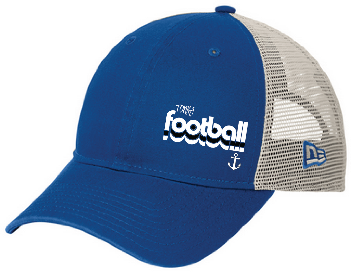 Football New Era 9TWENTY Unstructured Mesh Snapback Hat