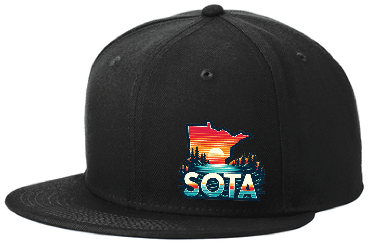 Minnesota New Era Standard Fit Flatbill Snapback