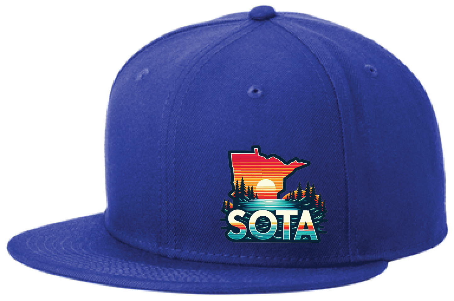 Minnesota New Era Standard Fit Flatbill Snapback