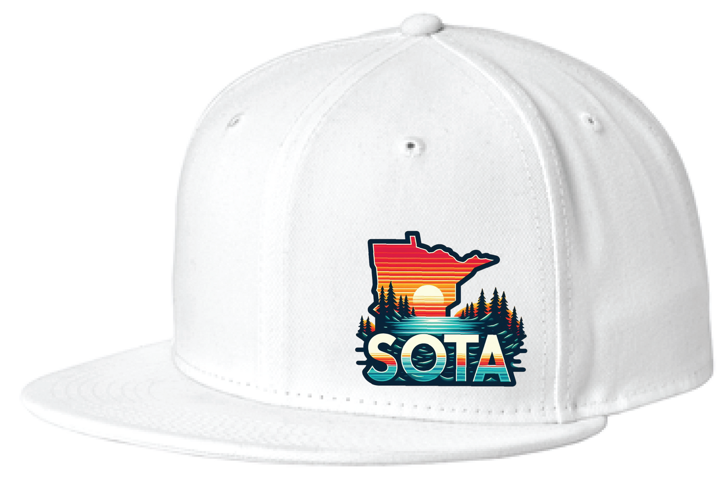 Minnesota New Era Standard Fit Flatbill Snapback