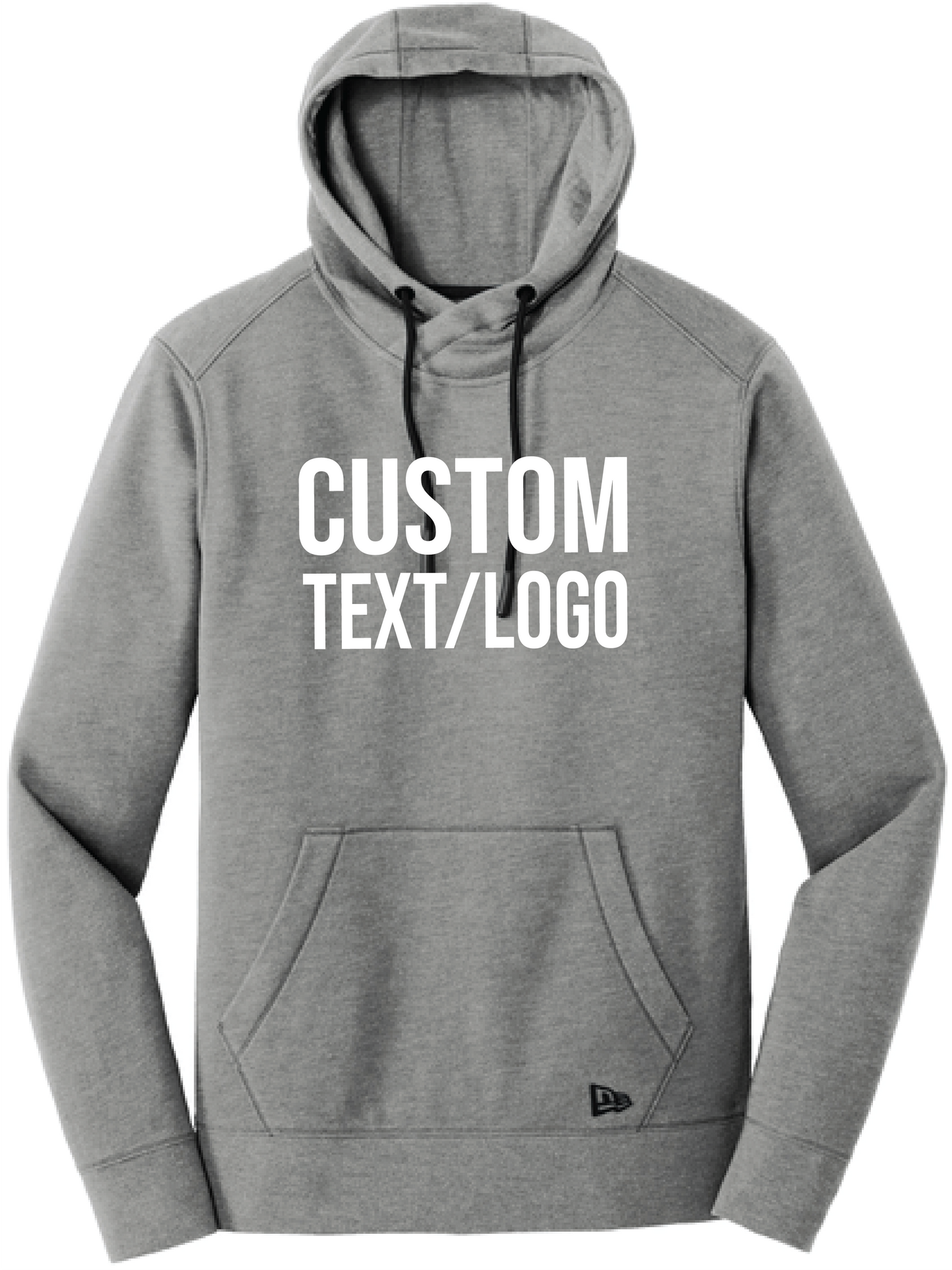 Custom Men's New Era Tri-Blend Fleece Hoodie