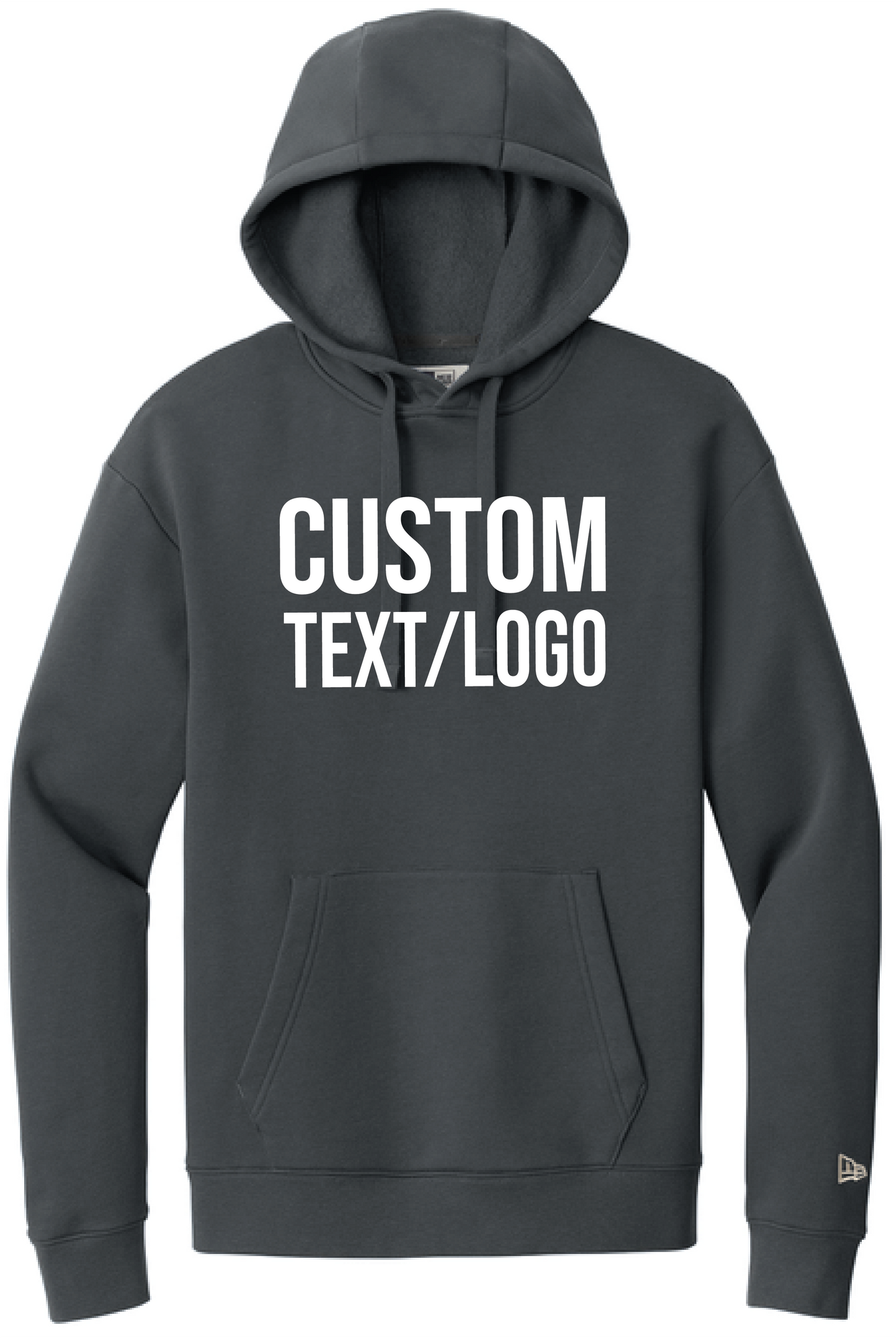 Custom Men's New Era Heritage Fleece Hoodie