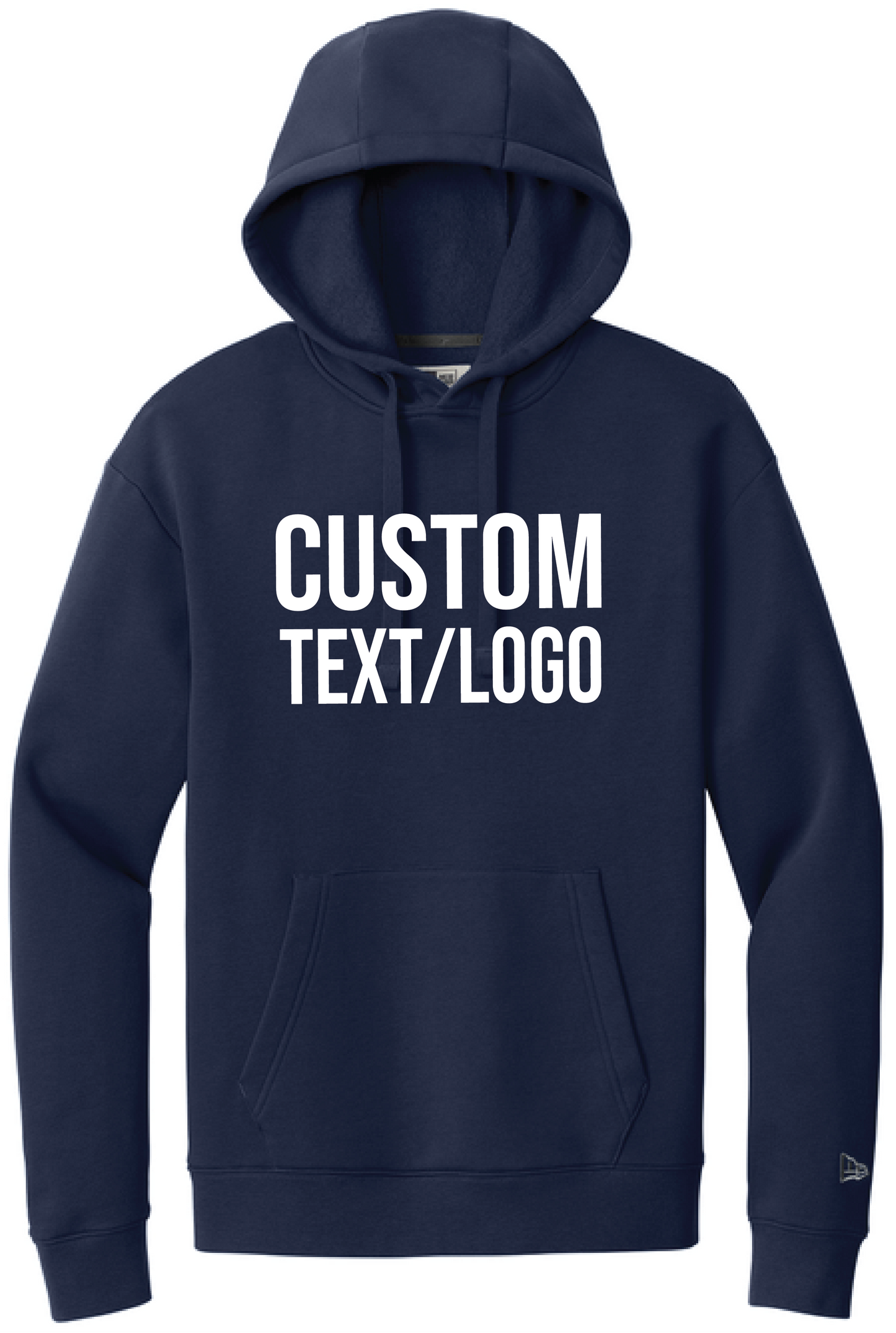 Custom Men's New Era Heritage Fleece Hoodie