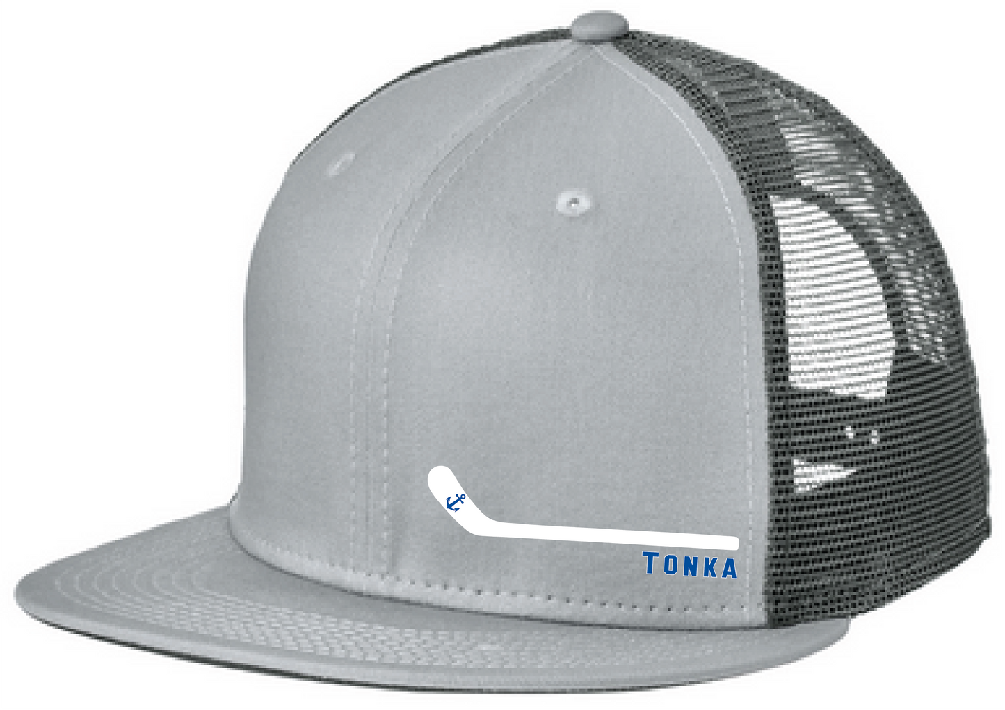 Hockey New Era Standard Fit Snapback Flatbill Trucker Hat