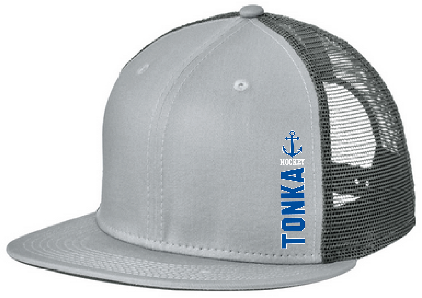 Hockey New Era Standard Fit Snapback Flatbill Trucker Hat