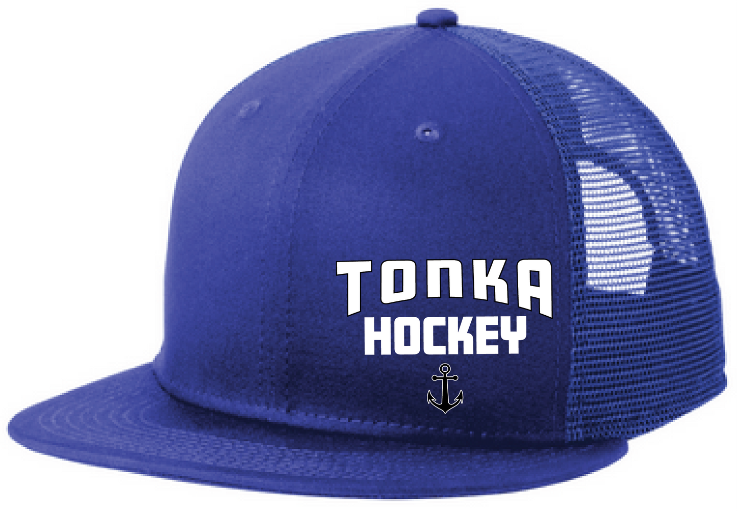 Hockey New Era Standard Fit Snapback Flatbill Trucker Hat