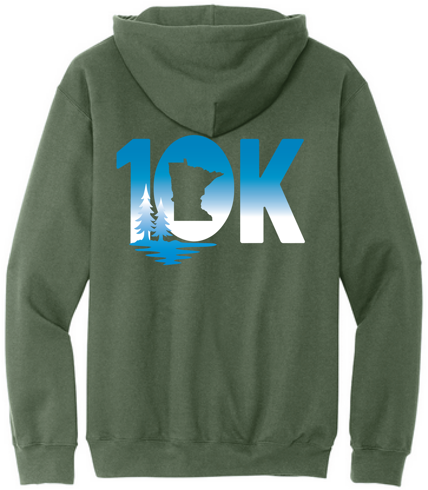 Minnesota 10K Men's Softstyle Hooded Sweatshirt