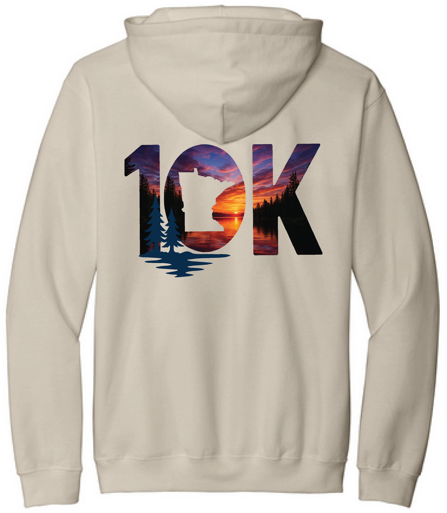 Minnesota 10K Men's Softstyle Hooded Sweatshirt