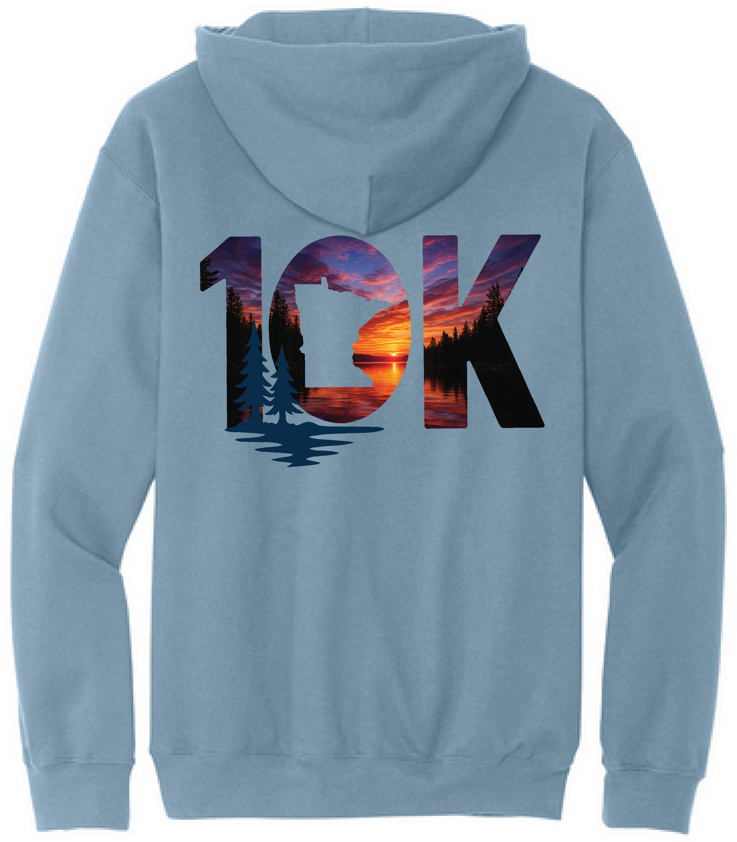 Minnesota 10K Men's Softstyle Hooded Sweatshirt