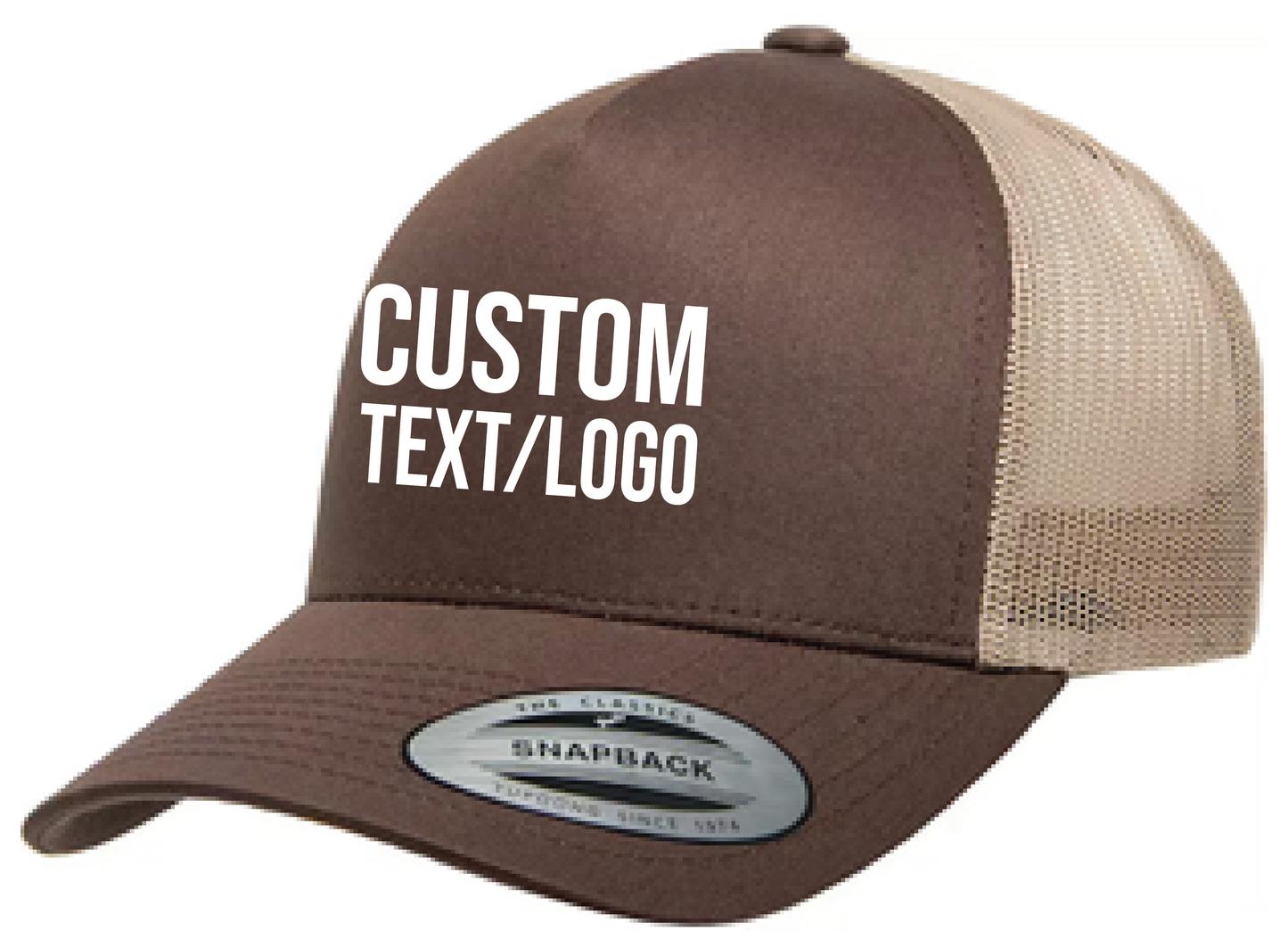 Custom Yupoong Classics Retro Trucker 5-Panel Hat