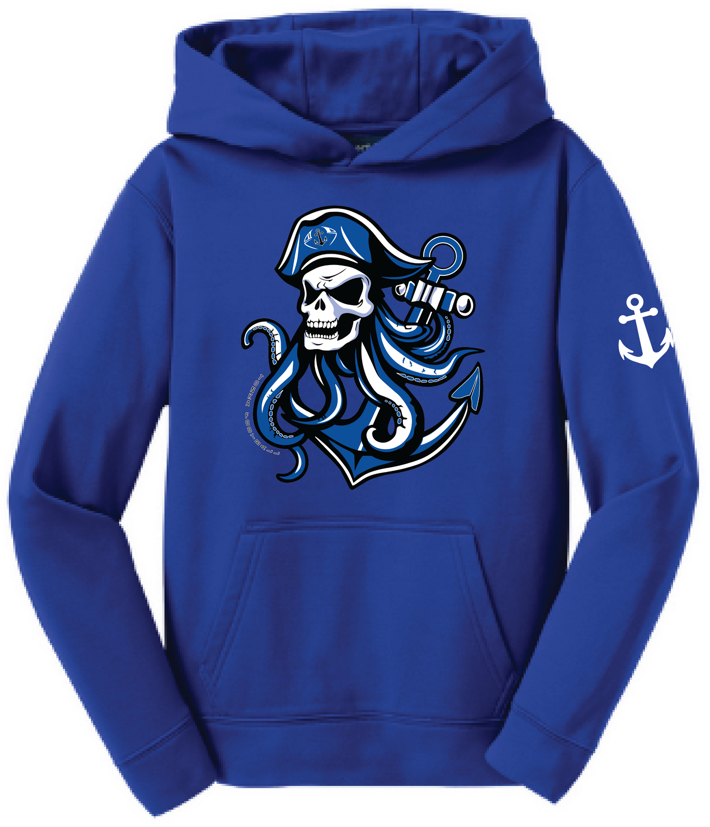 Football Youth Sport-Wick Fleece Hoodie