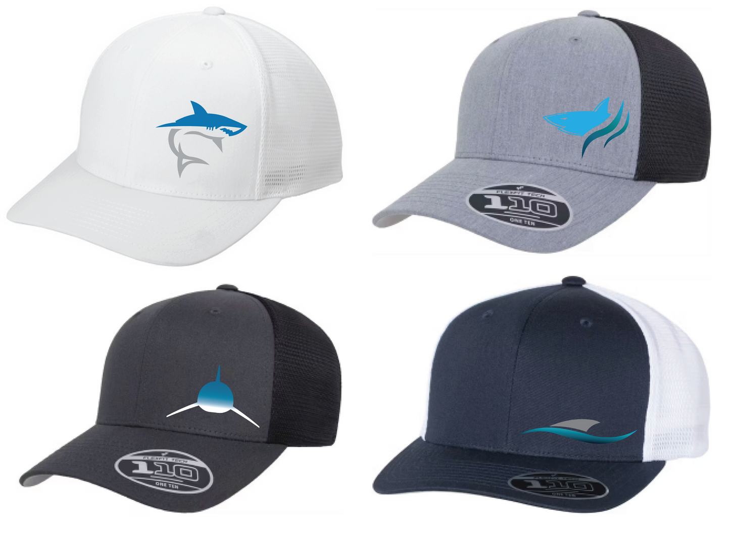 Shark Bait 100 FlexFit Mesh Snapback Hat