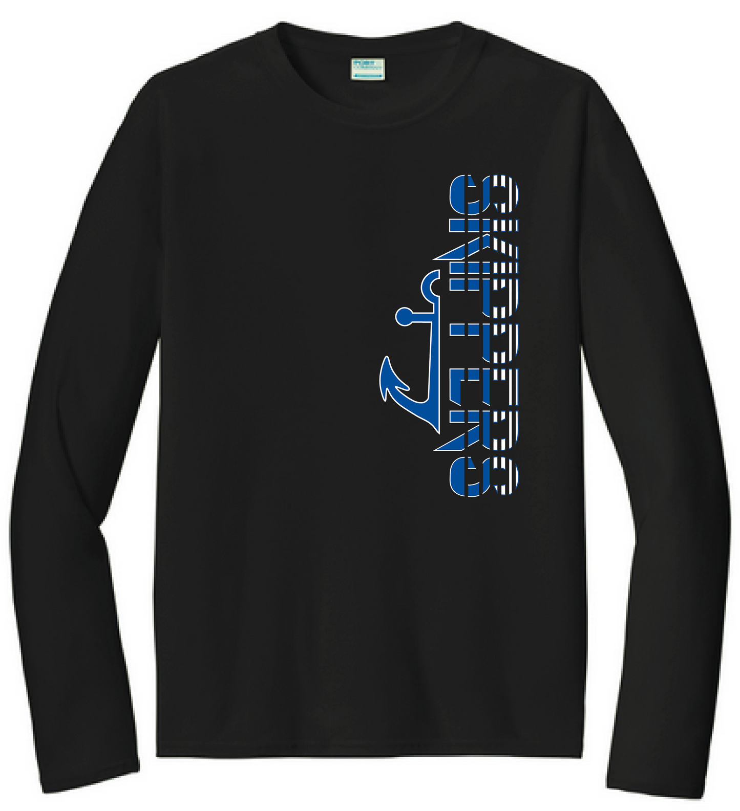 Skippers Men's Performance Long Sleeve Tee