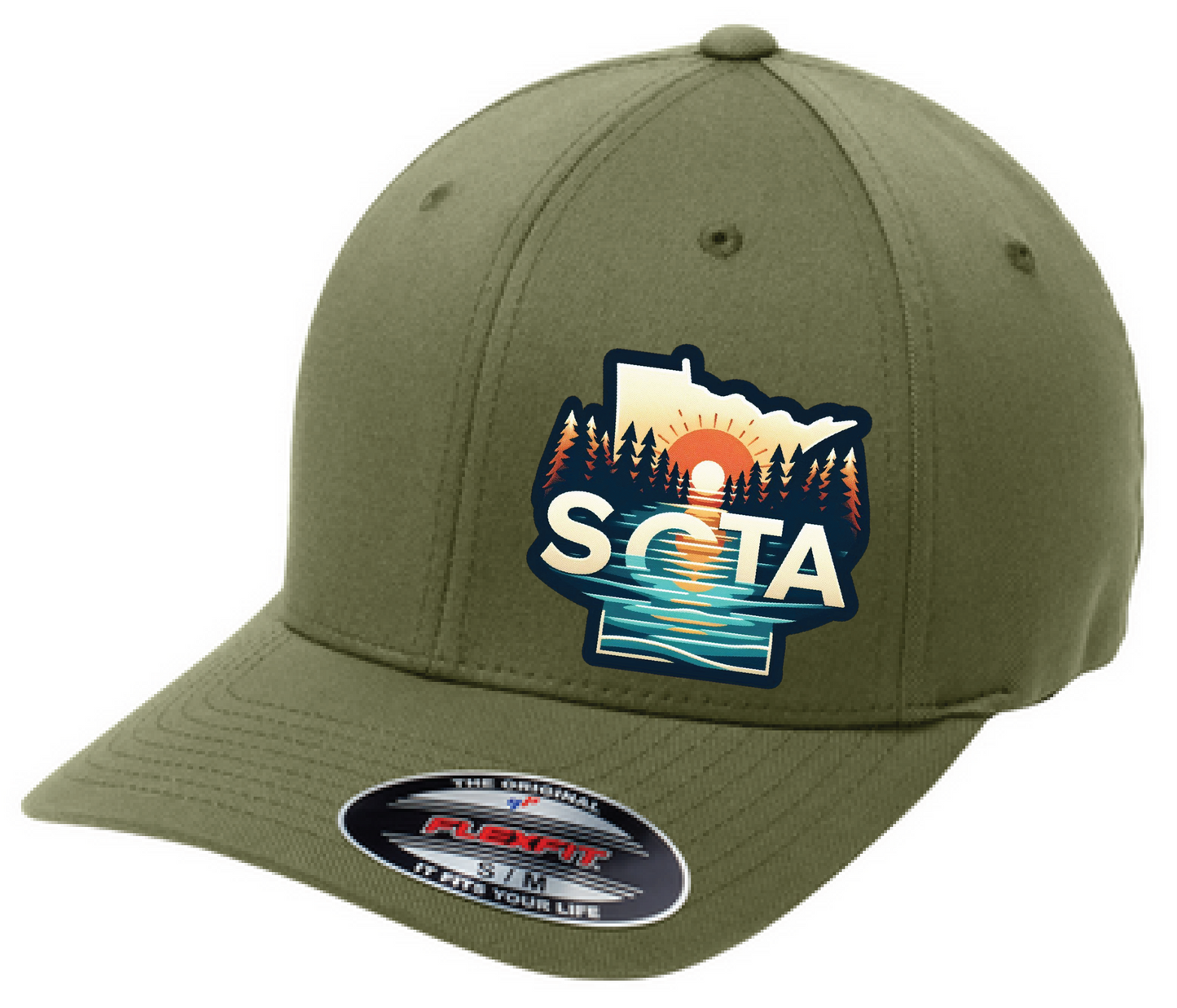 Minnesota Yupoong Flexfit Fitted Hat