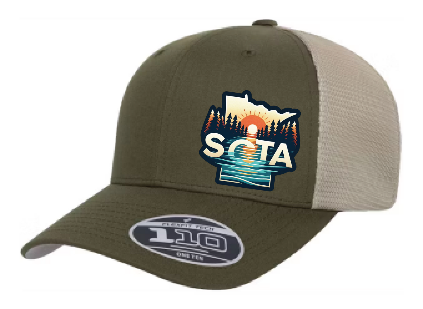 Minnesota 110 FlexFit Mesh Snapback Hat