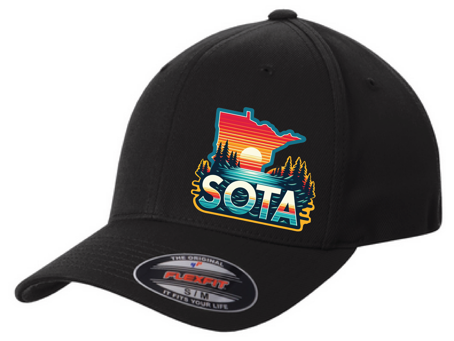 Minnesota Yupoong Flexfit Fitted Hat