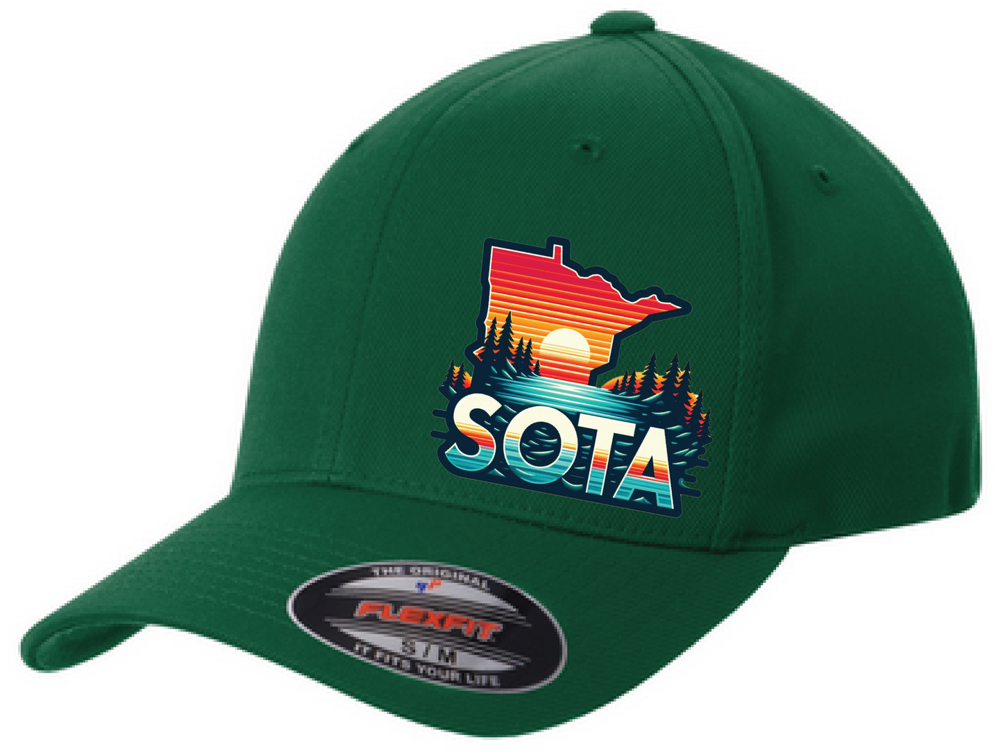 Minnesota Yupoong Flexfit Fitted Hat