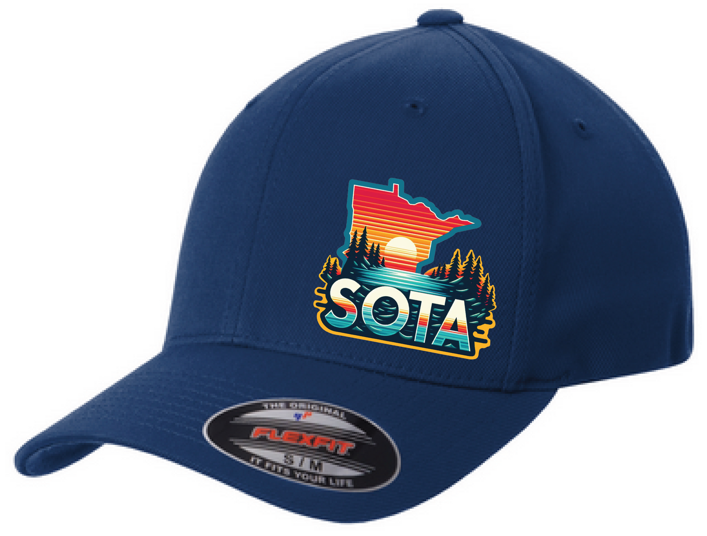 Minnesota Yupoong Flexfit Fitted Hat