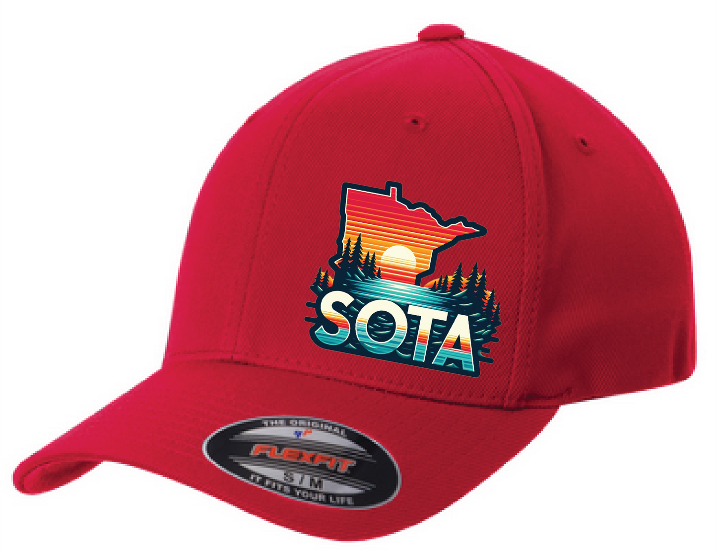 Minnesota Yupoong Flexfit Fitted Hat