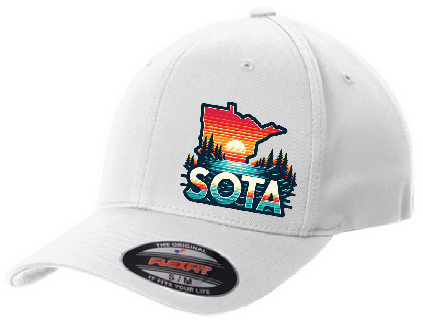 Minnesota Yupoong Flexfit Fitted Hat