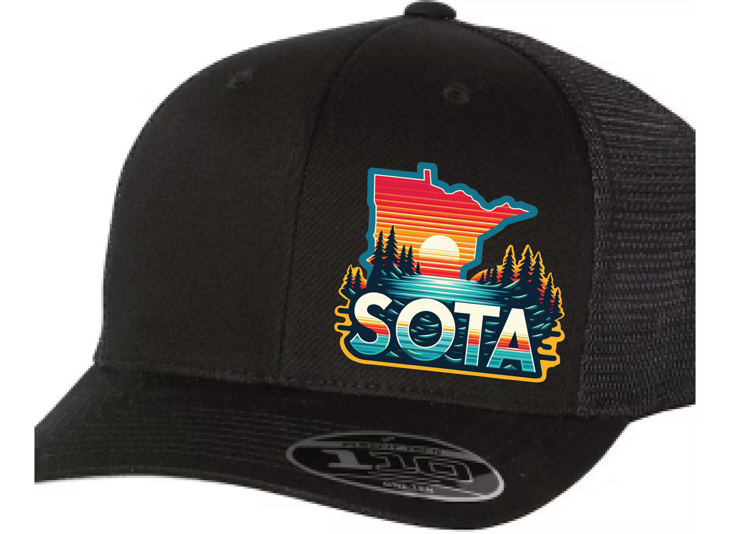 Minnesota 110 FlexFit Mesh Snapback Hat