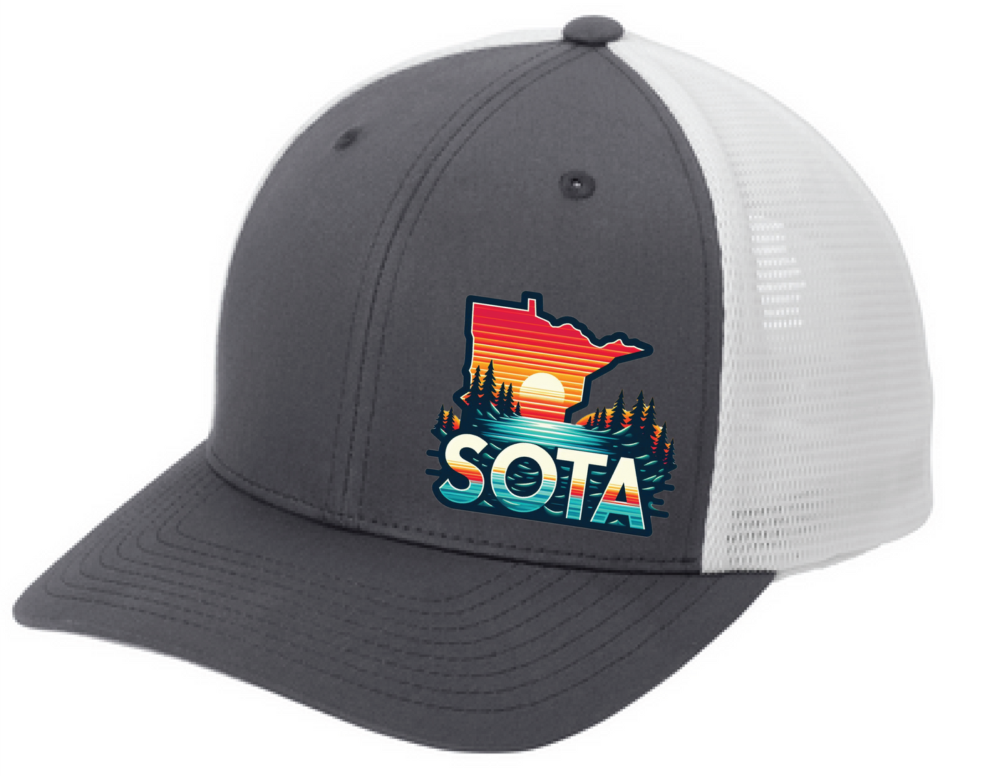 Minnesota 110 FlexFit Mesh Snapback Hat