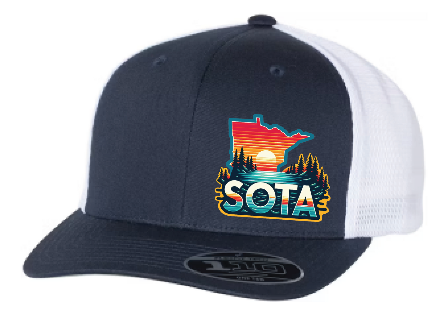 Minnesota 110 FlexFit Mesh Snapback Hat