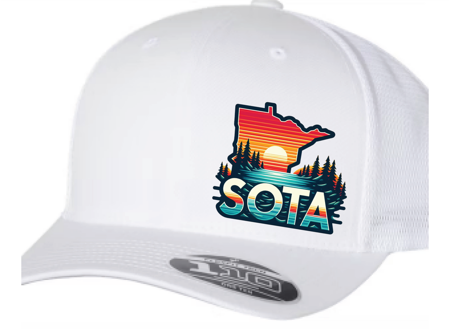 Minnesota 110 FlexFit Mesh Snapback Hat