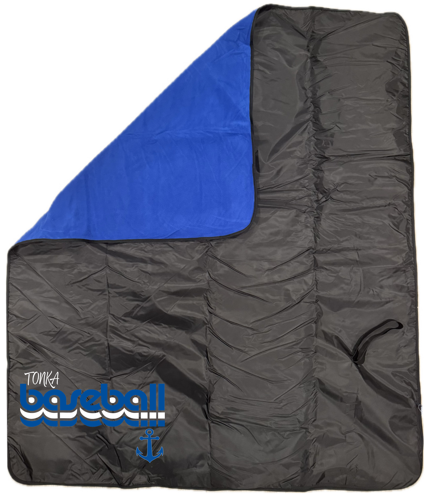 Baseball Game Day Fleece & Polyester Water-Resistant Blanket