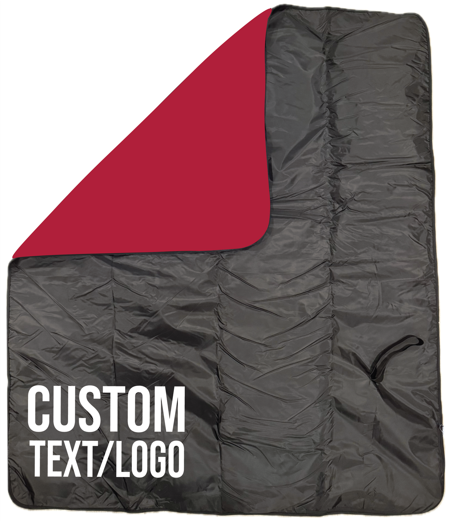 Custom Fleece & Water-Resistant Poly Travel Blanket